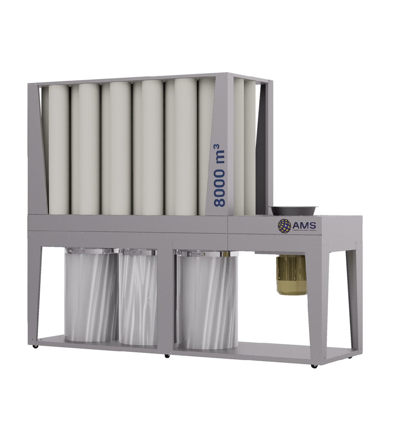 Mobil Toz Filtre Makinaları AMS 8000